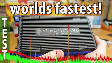 WORLDS FASTEST USB RF Spectrum Analyzer - Aaronia Spectran V6 RSA500x