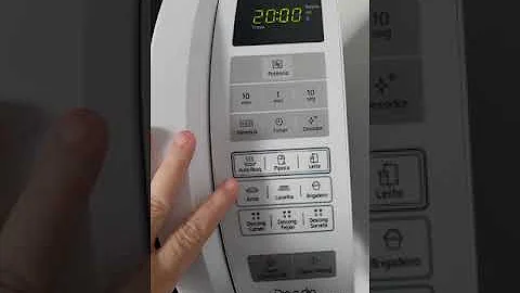 Como usar o desodorizador do microondas?