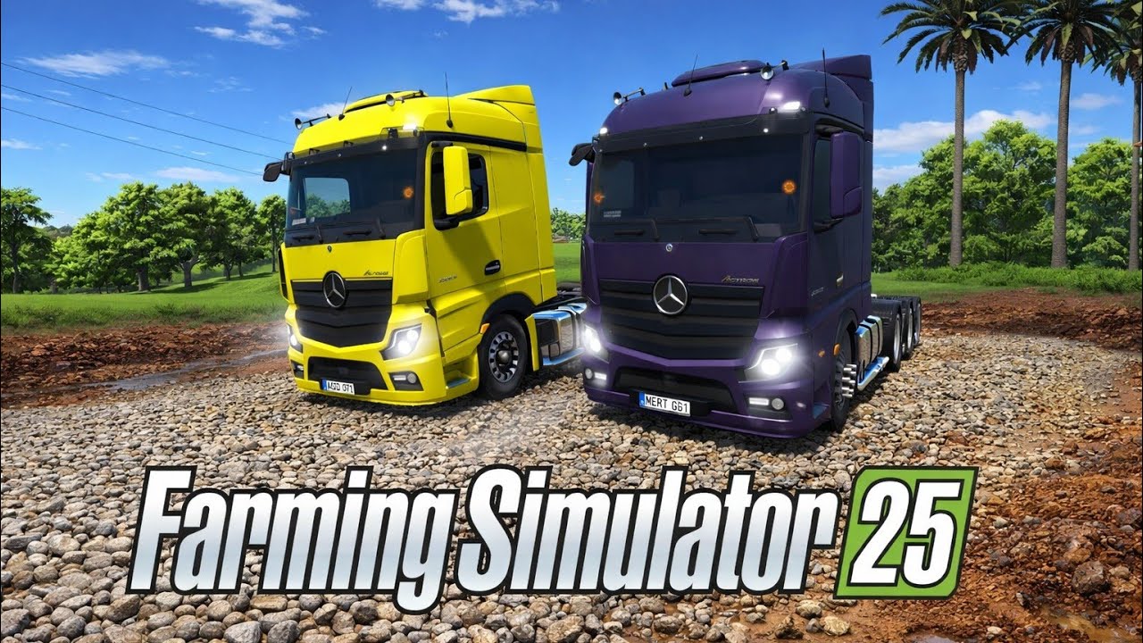 😱MODS NOVOS DISPONIVEL NO MOD-HUB Fs25, Mercedez Actros ,Ranger,CRF 450R #fs25 #viwes #video #modhub