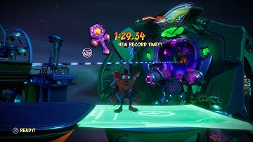 Crash 4 Developer Relic - Shipping Error in 1:29.34 (Time Trials)