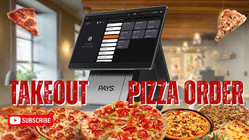 🔥 Takeout Pizza Order Made Easy with PAYS POS! 🍕