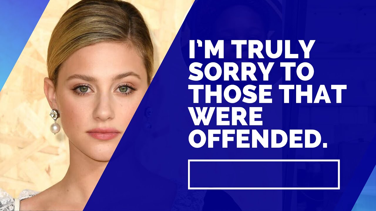Lili Reinhart apologizes for using topless photo to demand justice for ...