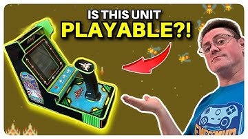 My Arcade GALAGA Joystick Player, Review & Gameplay!