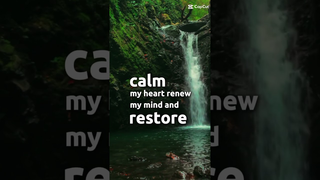 #размышление #воссоединение #Бог #молитва #молиться #благодарность #признательность #водопад