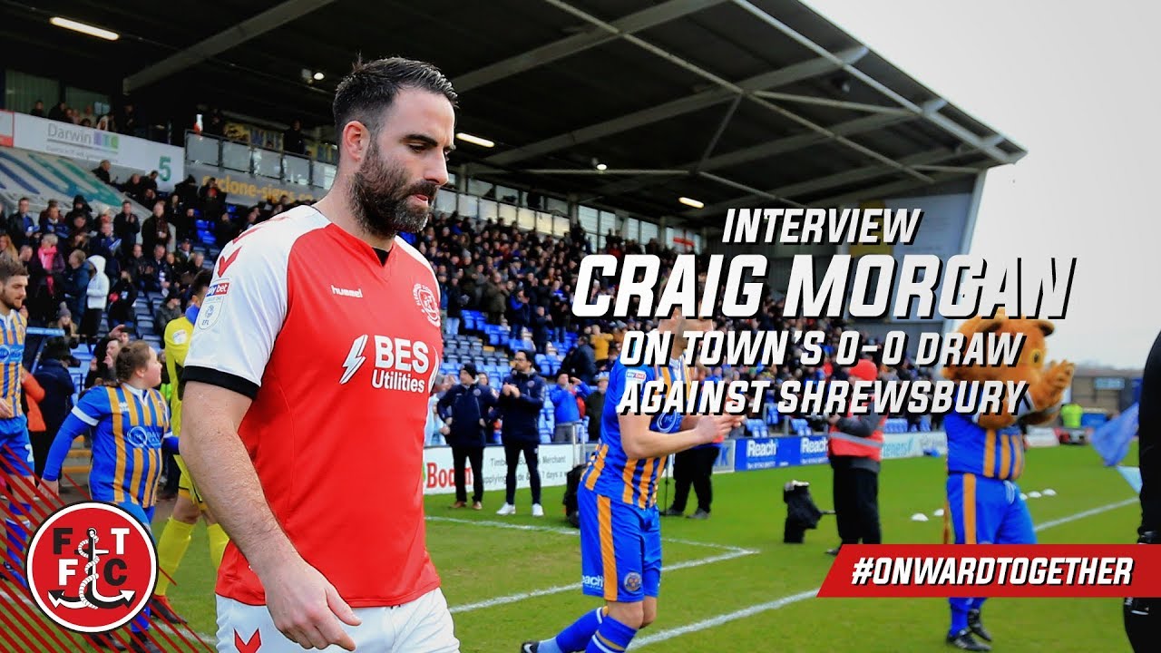 Craig Morgan on Shrewsbury draw | Post Match football score