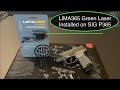 Sig p365  lima365 green laser  review  will it fit in crimson trace alien gear holster