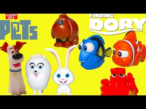 22 Surprise Toys Finding Dory Secret Life of Pets Blind Bags Kids Toys