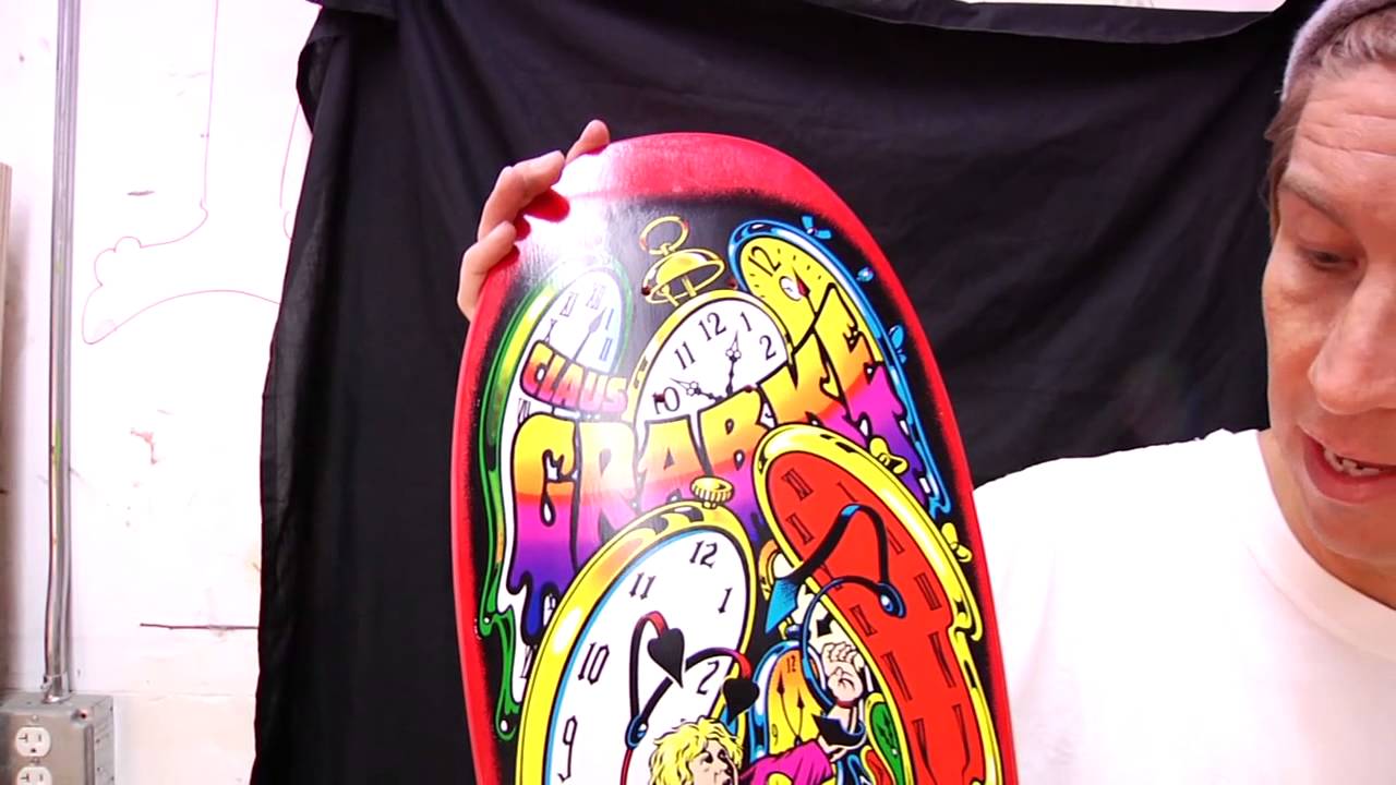 Santa Cruz: Grabke Melting Clocks - YouTube