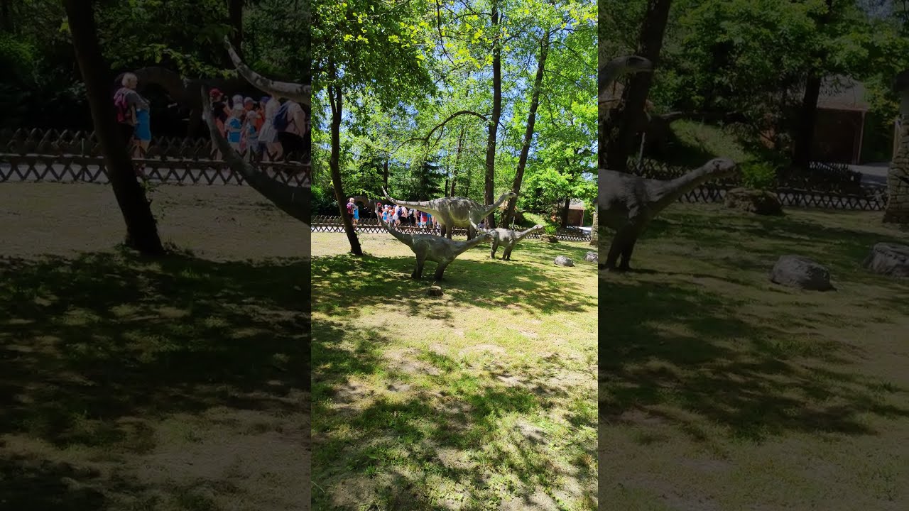 Sauropods in JURAPARK Bałtów 