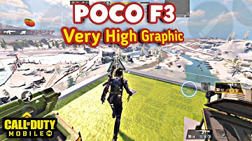 Call Of Duty Mobile Ranked Match POCO F3 @MOHAWK COD  120 FPS? | Very High Graphics | POCO F3 CODM