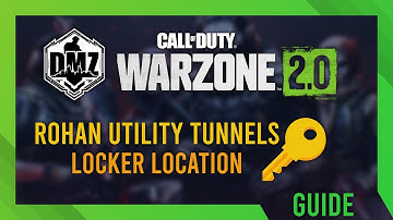 Rohan Utility Tunnels Locker Key | Location Guide | DMZ Guide | Simple