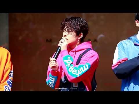 180311 VICTON 동대문 버스킹 수빈 소감