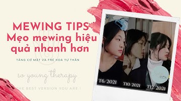 MEWING THẾ NÀO ĐỂ NHANH HIỆU QUẢ? #mewing #beauty