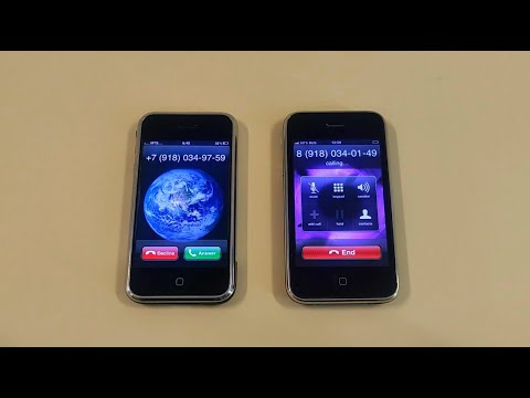 Incoming call & Outgoing call at the Same Time iPhone 2G+3G