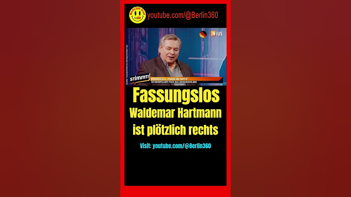 #Waldemar #Hartmann #Waldi #rechts #NiUS #stimmt! #Journalist #Fernsehmoderator #Sportreporter #ard