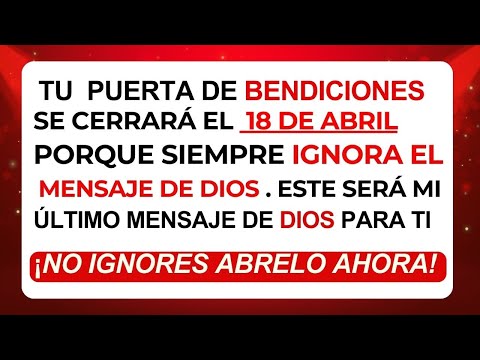 ⚠️Mensaje de Dios para ti hoy 