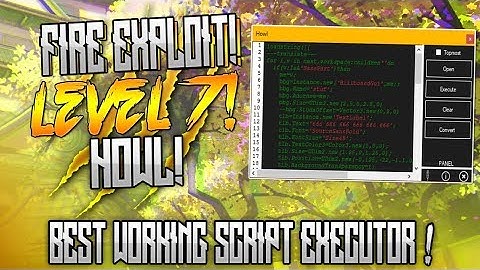 [OMFG] ✅ FIRE ROBLOX HACK/EXPLOIT!!! ✅ | HOWL ! | BEST WORKING SCRIPT EXECUTOR (NOT CLICKBAIT!)