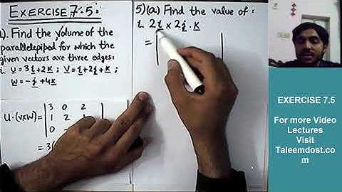 Math Chapter 7, Ex 7.5 (part 2) | Free Video Lectures of FSc/MDCAT/University Entry Tests/Exams