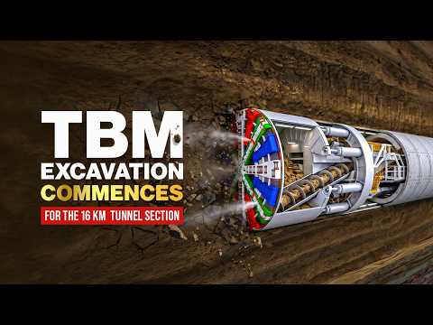 NHSRCL | Mumbai-Ahmedabad Bullet train | Excavation begins for 16 km underground tunnel