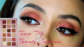 Reseña Y Tutorial Con La Paleta Tease Me De Beauty Creations