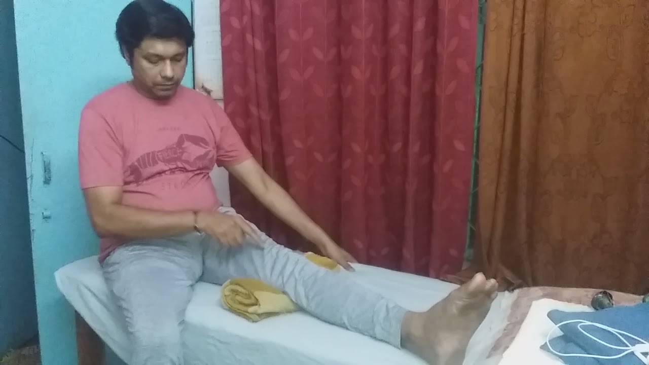 Isometric Exercise Quadriceps Muscle (Physiotherapy Rehabilitation