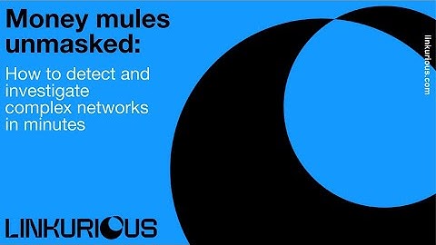 How to detect and investigate money mules with graph analytics
