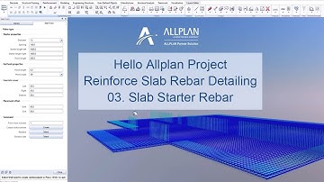 Hello Allplan! with ALLTO PythonParts - Slab Reinforcement | Starter Rebar