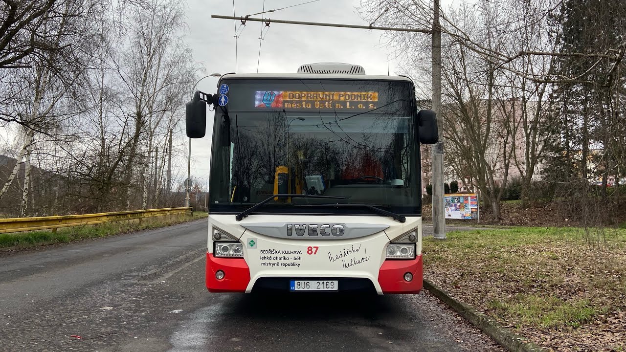 [Audio] Iveco Urbanway 12M CNG #87 (Voith Kickdown) DPmÚL na lince 5