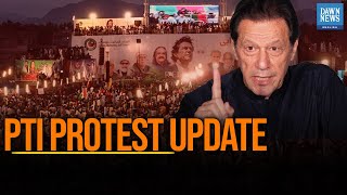 PTI Protest: Convoys Depart From Peshawar, Bannu Toward Islamabad | Dawn News English