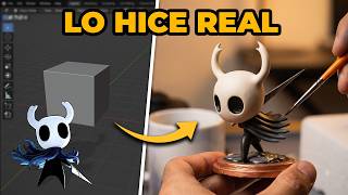 Cómo hice una figura real de Hollow Knight | Blender + Impresión 3D