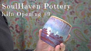 SoulHaven Pottery Kiln Opening #9: Spectrum, Mayco, Amaco,