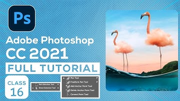 Pen Tool Class - 02 - Adobe Photoshop CC 2021 Bangla Tutorial for Beginners - Class 16