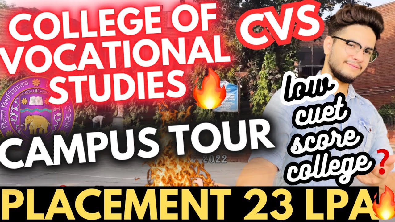 College of vocational studies(CVS)|Delhi University|Cuet score ...