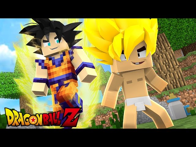 O BETO VIROU SUPER SAIYAJIN E USOU O KAMEHAMEHA !! - MINECRAFT