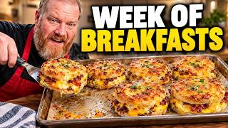 Easy Breakfast Recipe - Baked Egg Sandwich meal prep for the Week