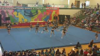Competitive Cheer Routine! Yadkin Valley All Star Thunder
