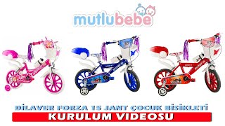 15 Jant Çocuk Bisikleti Kurulumu - Mutlu Bebe