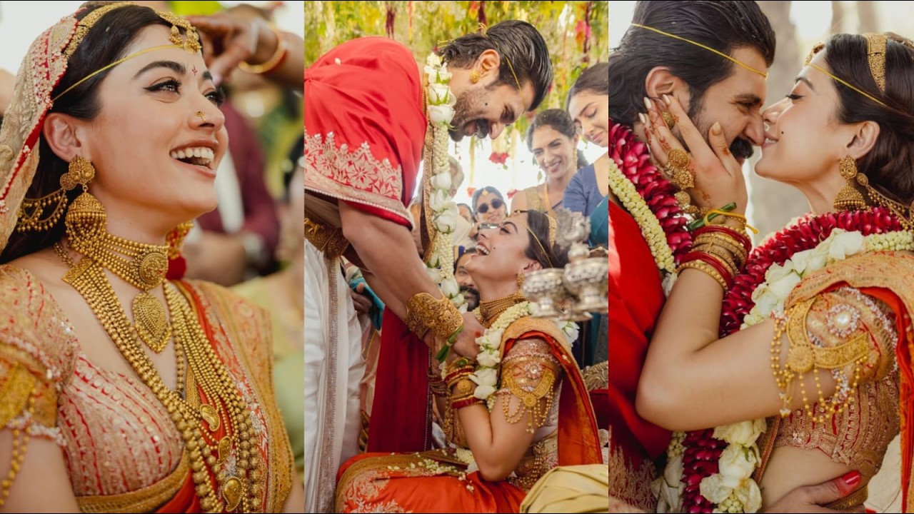 CUTE Couple ❤️ | Vijay Devarakonda & Rashmika Mandhanna Marriage Exclusive Video | #VIROSH Wedding