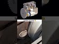self starting mechanism starter motor #automobile #engineering #automation #ai