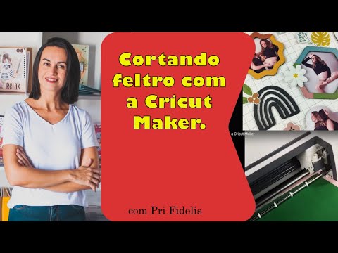 Vídeo: Cricut joy corta feltro?