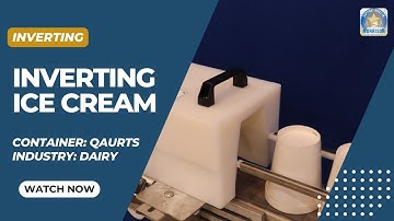 Inverting Ice Cream Quarts