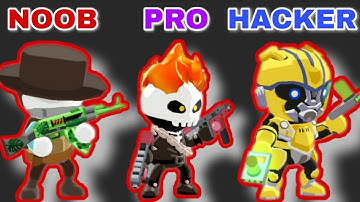 NOOB vs PRO vs HACKER Johnny Trigger ultimate gameplay