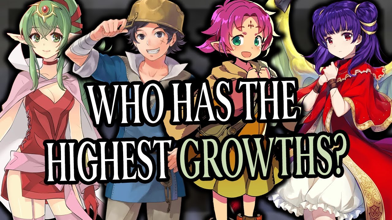 Which Fire Emblem Character Has The Highest Growth Rates? (FE1 - FE16)