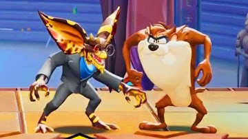 MultiVersus - Brain Gremlin and Taz Unique Interactions HD