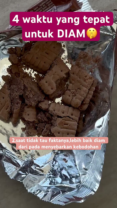 4 waktu yang tepat untuk diam,,,,,,,