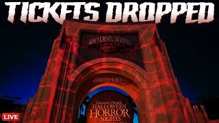 LIVE | Halloween Horror Nights 35 Tickets Are Officially Here | Single Night, Express Pass, & More