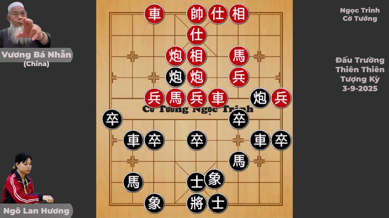 Cờ tướng - Cân não rồi Ngô Lan Hương bỏ hết Xe Pháo Mã thẳng tay hạ địch thủ