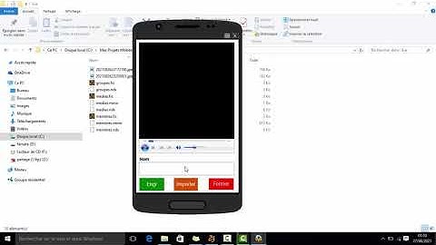 Importer vidéo en WinDev Mobile