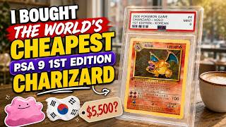 I Bought a Korean 1st Ed Charizard for $5,500… Was it a Steal or a Mistake?