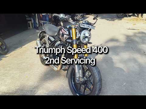 Triumph Speed 400 Second Service Cost